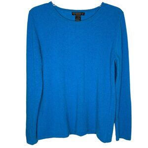 Preswick & Moore 100% Cashmere Sweater - Azure Blue - XL